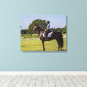 Den Kurs abgestalten Leinwanddruck (Insitu (Holzboden))