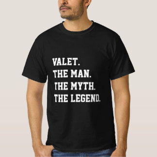 Den Mann den Mythos und den T - Shirt der Legende