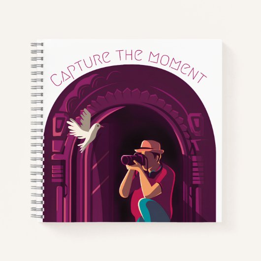 Den Moment erfassen Notizblock (Vorderseite)