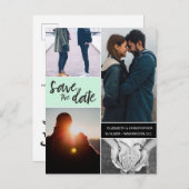 Den Moment erfassen: Save the Date Personalisiert Ankündigungspostkarte (Vorne/Hinten)