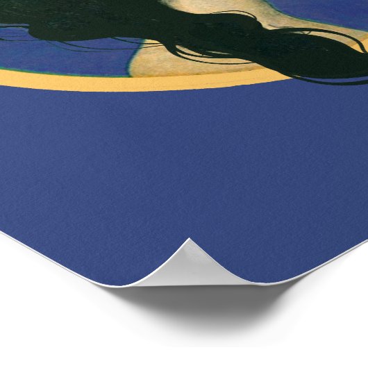 Den Mond küssen Poster (Ecke)