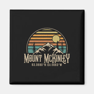 Den Mt. Mckinley besteigen Alaska Wandern Climbi M Magnet