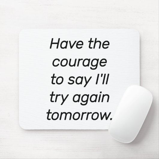 Den Mut-Maus-Pad haben Mousepad (Mit Mouse)