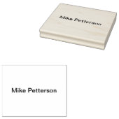 Den Namen der benutzerdefinierten Vorlage hinzufüg Gummistempel (Stempel)