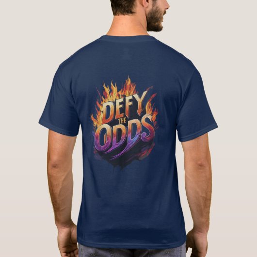 Den Odds-T - Shirt überwinden (Rückseite)