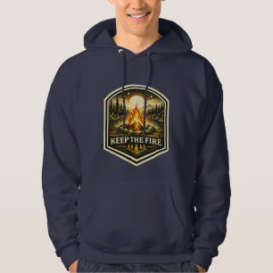 DEN OFEN AM LAUFEN HALTEN HOODIE