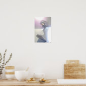 Den Pixeln entgehen Poster (Küche)