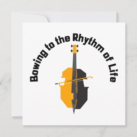 Den Rhythmus des Lebens verbeugen (Vorderseite)