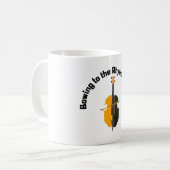 Den Rhythmus des Lebens verbeugen Kaffeetasse (Vorderseite Links)