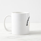 Den Rhythmus des Lebens verbeugen Kaffeetasse (Links)