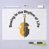 Den Rhythmus des Lebens verbeugen Seidenpapier (Handwerk)