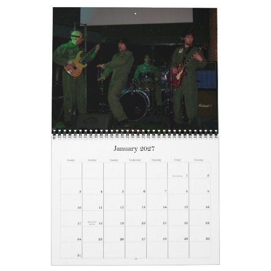 den RICHTIGEN BROTHERS-Kalender Kalender (Jan 2027)