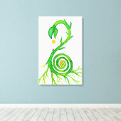 den Samen eines neuen Lebens Leinwanddruck (Insitu (Holzboden))