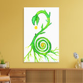 den Samen eines neuen Lebens Leinwanddruck (Insitu (Wohnzimmer))