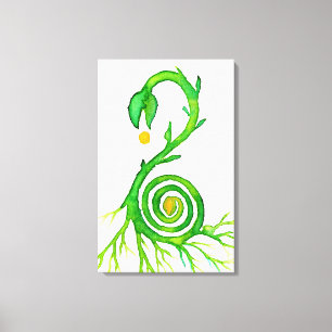 den Samen eines neuen Lebens Leinwanddruck