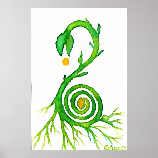 den Samen eines neuen Lebens Poster (Vorne)