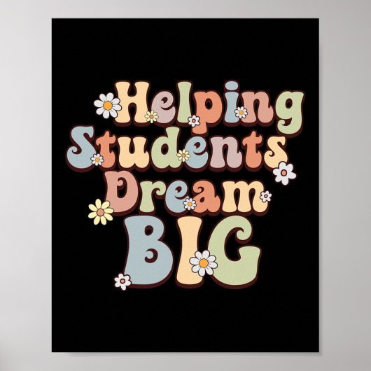 Den Schülern helfen, die große Woche des Schulbera Poster (Vorne)