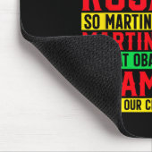 Den Schwarze Geschichte Monat feiern1  Mousepad (Ecke)
