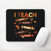 Den Schwarzen Geschichtsmonat feiern unterrichte s Mousepad (Mit Mouse)