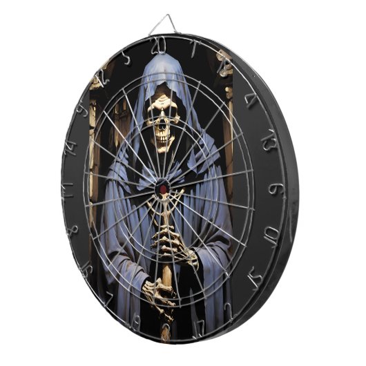 Den Sensenmann hochfahren Dartscheibe (Vorderseite rechts)