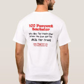 Den Sitz oben verlassen T-Shirt (Rückseite)