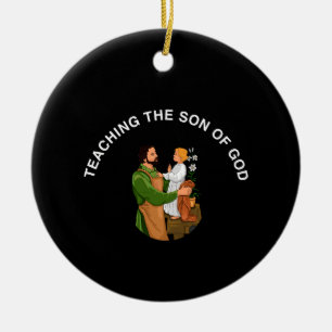 DEN SOHN GOTTES LEHREN KERAMIK ORNAMENT