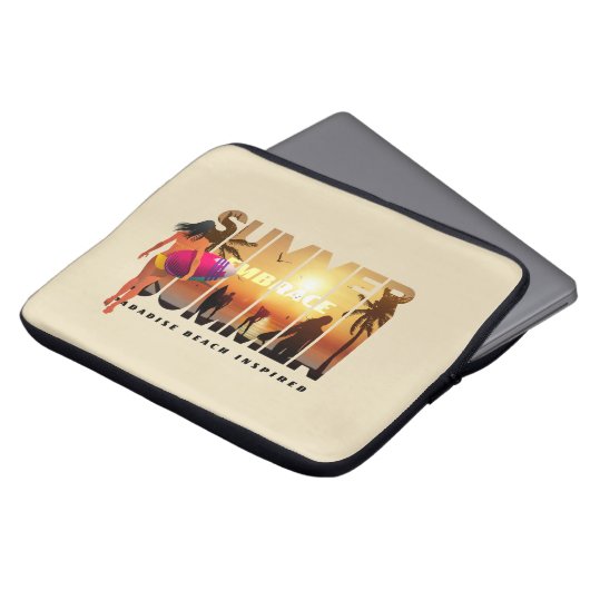 Den Sommer verkraften | 13 Zoll Laptopschutzhülle (Vorne Oben)
