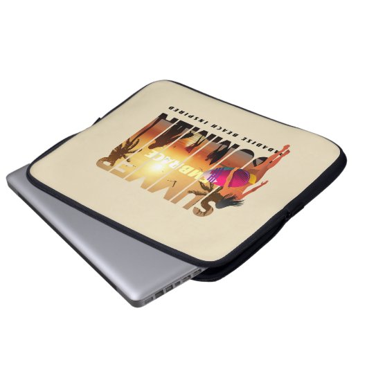 Den Sommer verkraften | 15 Zoll Laptopschutzhülle (Vorne Knopf)