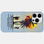 Den Sommer verkraften | Case-Mate iPhone Hülle (Rückseite (Horizontal))