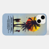 Den Sommer verkraften | Case-Mate iPhone Hülle (Rückseite (Horizontal))