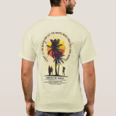 Den Sommer verkraften | Erwachsen T-Shirt (Rückseite)