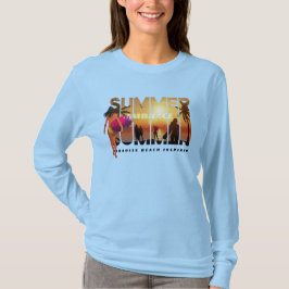 Den Sommer verkraften | Frauen Langschläfchen T-Shirt