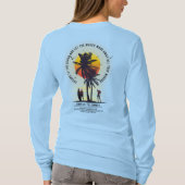 Den Sommer verkraften | Frauen Langschläfchen T-Shirt (Rückseite)