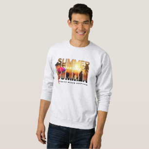 Den Sommer verkraften Herren Sweatshirt