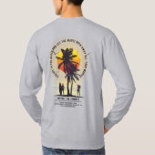 Den Sommer verkraften | Men Long Sleeve T-Shirt (Rückseite)
