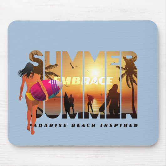 Den Sommer verkraften | Mousepad (Vorne)
