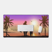 Den Sommer verkraften | Schreibtischunterlage (Tastatur & Maus)