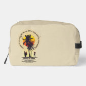 Den Sommer verkraften | Waschbeutel (Rückseite)