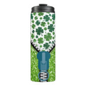 Den St. Patricks' Day entdecken Thermosbecher (Vorderseite)