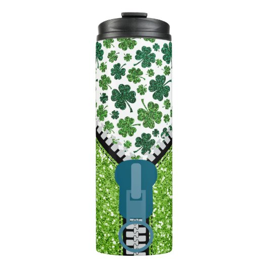 Den St. Patricks' Day entdecken Thermosbecher (Vorderseite)