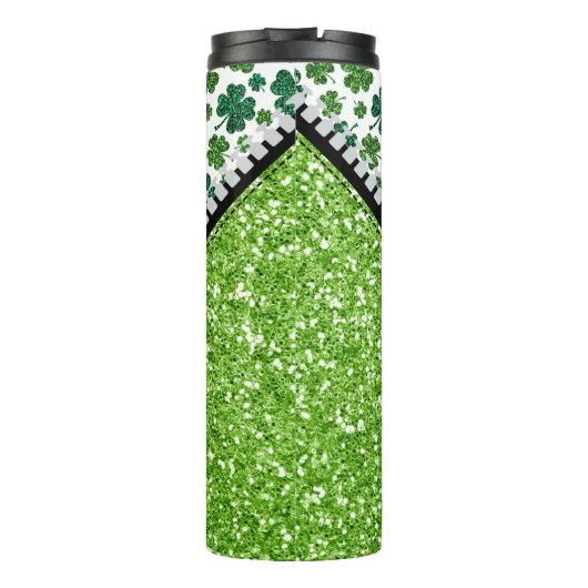 Den St. Patricks' Day entdecken Thermosbecher (Rückseite)