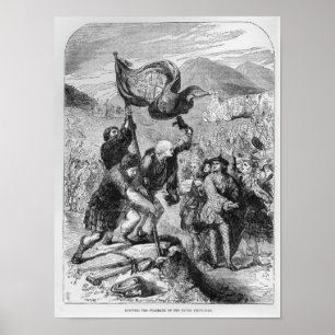 Den Standard des jungen Vorgesetzten festlegen Poster