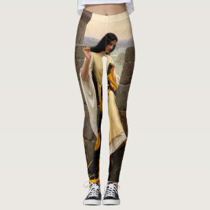 Den Standard durch Edmund Leighton festschreiben Leggings