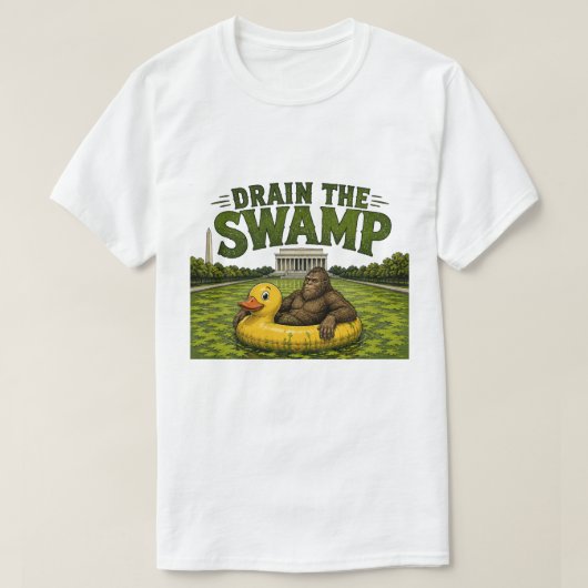 DEN SUMPF ENTLÄSST T-Shirt (Design vorne)
