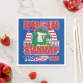 Den Sumpf Trump 2020 abziehen Serviette (Beispiel)