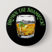 Den Tag des Kleeblatts Sheelah fallen lassen Button (Vorderseite)