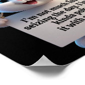 Den Tag ergreifen Poster (Ecke)