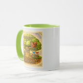 den Tag über stetig Freude hervorrufen Tasse (Vorderseite Links)