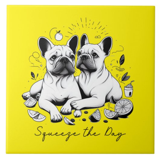 Den Tag verkürzen Fliese (Vorderseite)