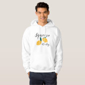 Den Tag verkürzen Hoodie (Vorne ganz)